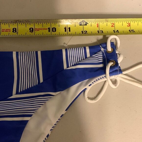 New. Lovers + Friends Sailor stripe bikini set. M-bottom/L-top. NWT - Picture 16 of 16